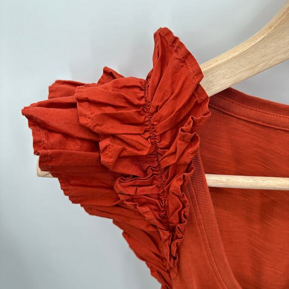 NATION LTD x Evereve NWT Everleight Dress in Cayenne // S - Picture 9 of 15